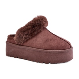 Pantuflas Modelo 24890 Marrón