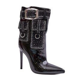 Botas modelo 77-CD negras negro