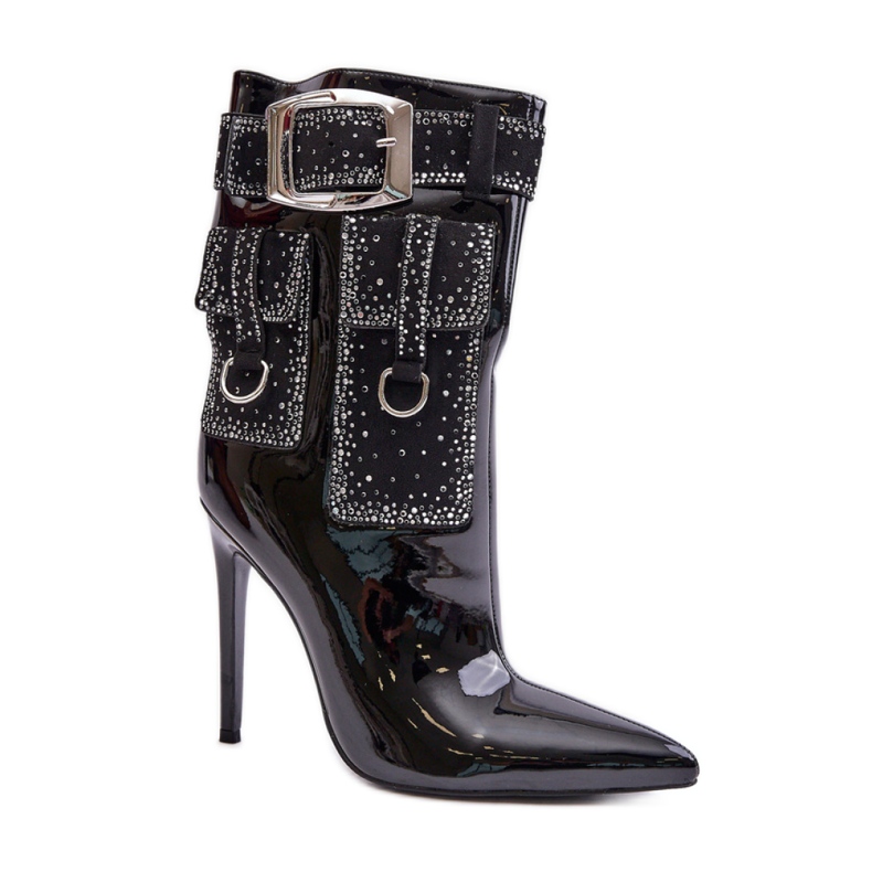 Botas modelo 77-CD negras negro