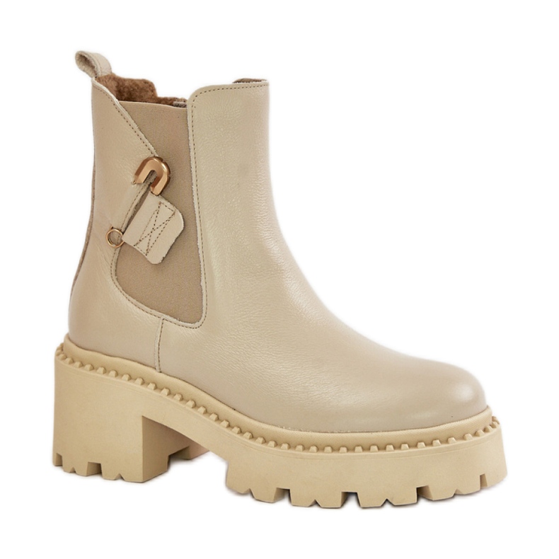 Botas Zazoo 60490 Beige Claro Botas Zazoo 60490 Beige Claro
