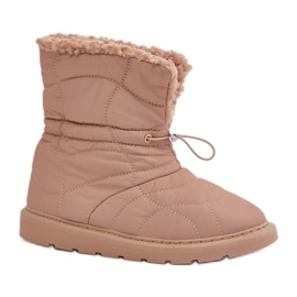 Botas de nieve Modelo 6433 Beige - Pisa con estilo