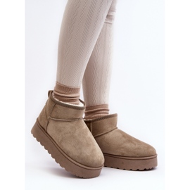 Botas de nieve Modelo 20216-4D Verde