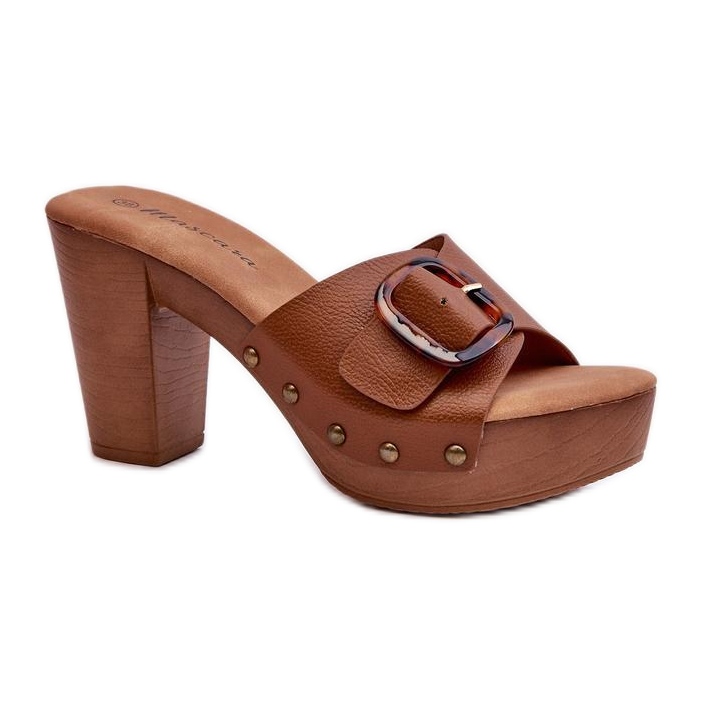 Chanclas Modelo 832316 Marrón