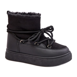Botas de nieve Modelo 8933 Negro