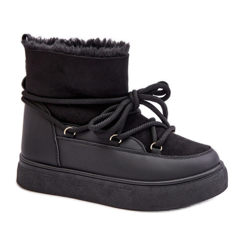 Botas de nieve Modelo 8933 Negro