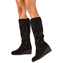 Botas Modelo YL159B Negras negro