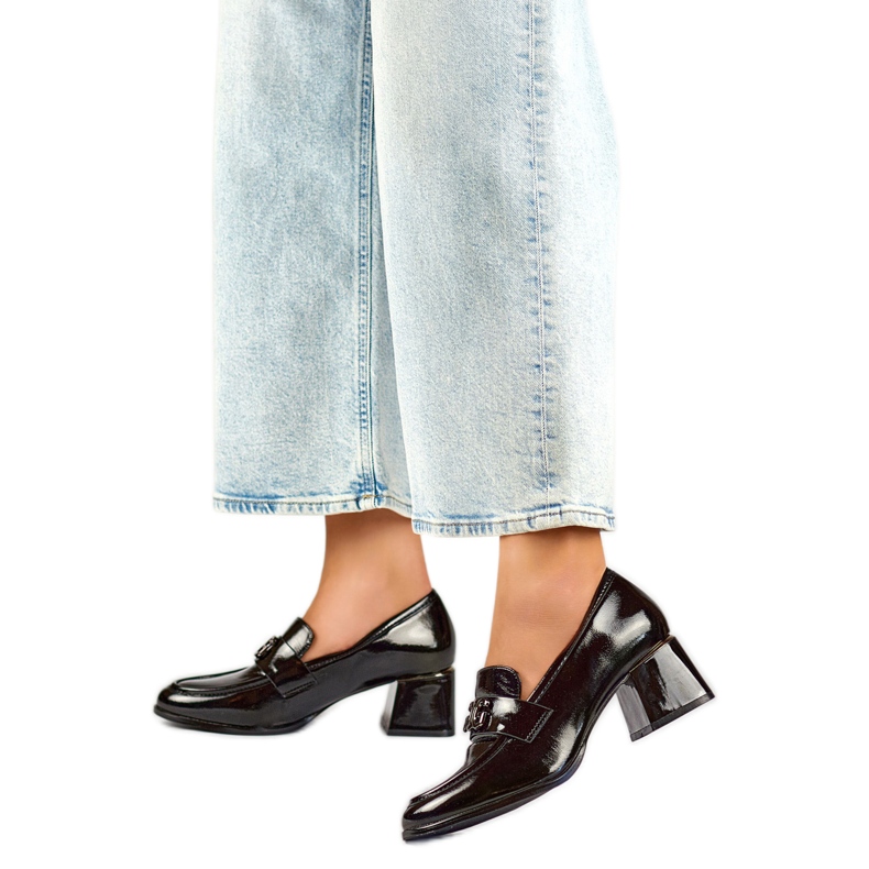 Salón Mocasines Modelo GD-FL475B Negro