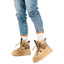 Botas de nieve Modelo 24-72302BE Beige