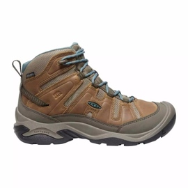 Zapatos Trekking KEEN Circadia Mid Wp Toasted COCONUT/NORTH Atlantic KE-1026764 marrón