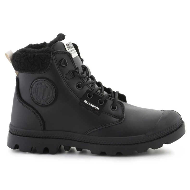 Zapatillas Palladium Pampa Hi Snow Warm 94380-008-M negro