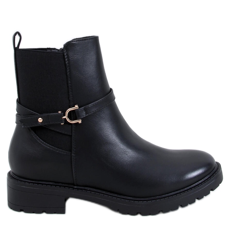 Botas Chelsea clásicas de mujer Royle Black negro