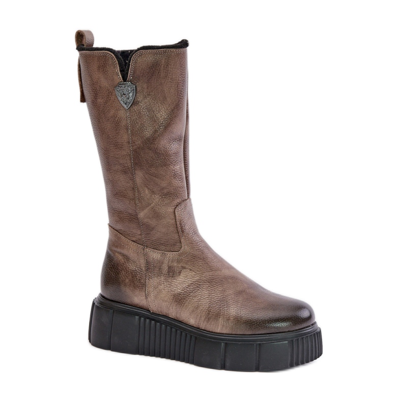 Botas Modelo Zazoo 70121 Marrón