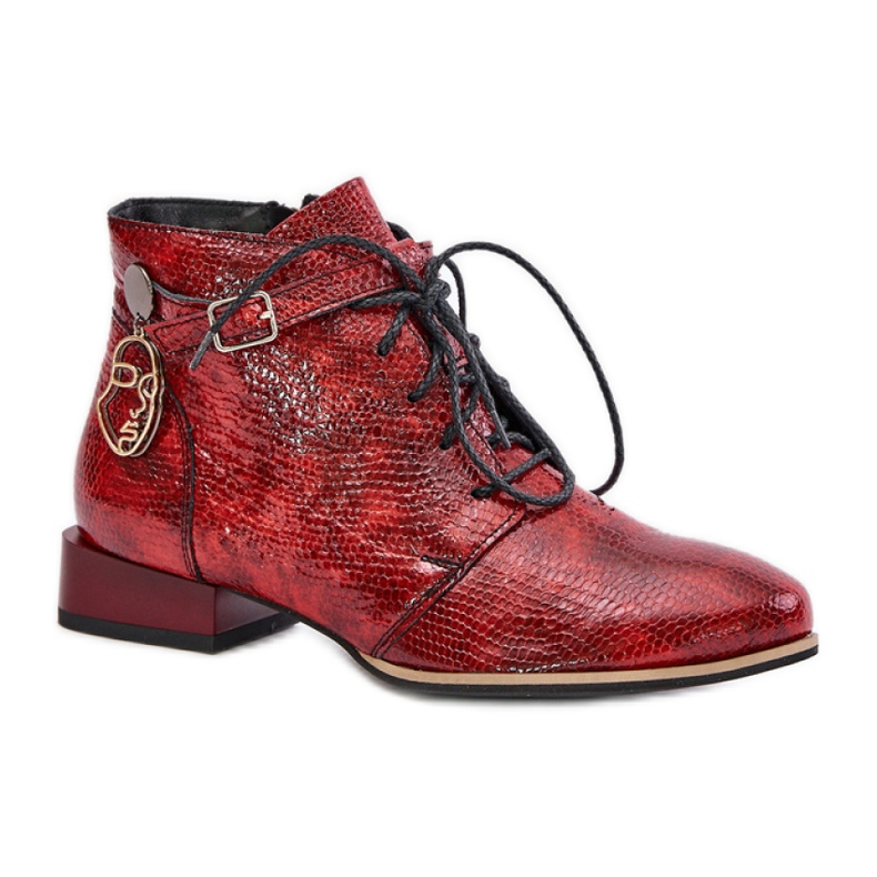 Maciejka 5743A-08 Botines rojos