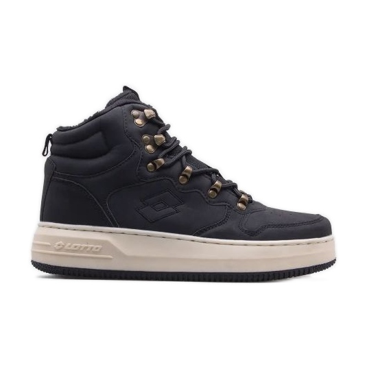 Zapatos de invierno unisex Lotto Jalana Pf Fur 2400390W-1112 negro