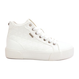 Zapatillas De Mujer Aislante Con Costuras Big Star OO274A479 Blanco