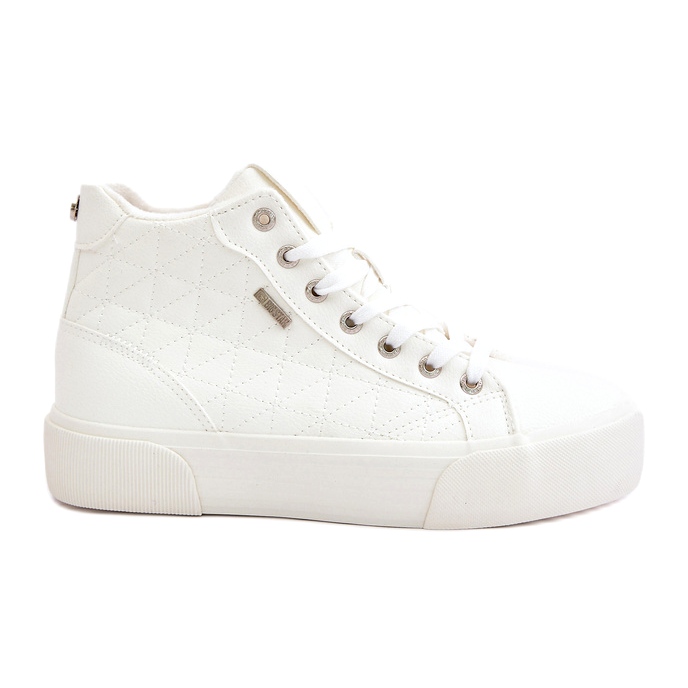 Zapatillas De Mujer Aislante Con Costuras Big Star OO274A479 Blanco