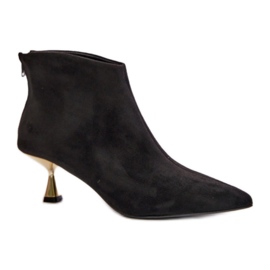 Botas Terlena GP13 Negras Tacón Alto negro