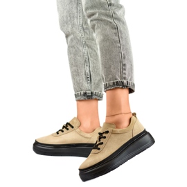 Zapatillas Deportivas Modelo GD-XF-120A-BE Beige - PRIMO