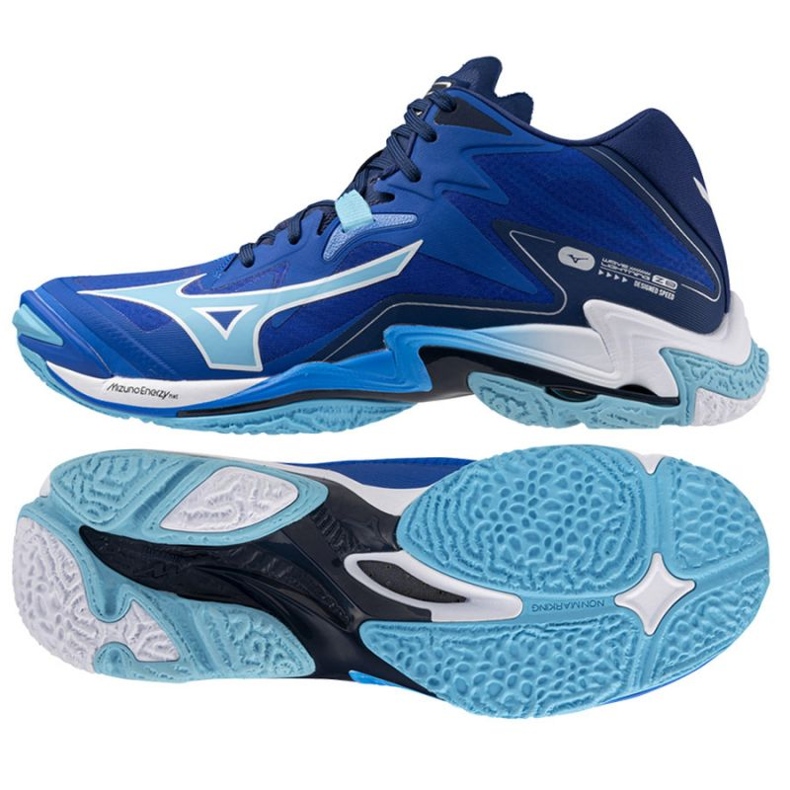 Zapatillas Mizuno Wave Lightning Z8 Mid V1GA240501 azul Zapatillas Mizuno Wave Lightning Z8 Mid V1GA240501 azul
