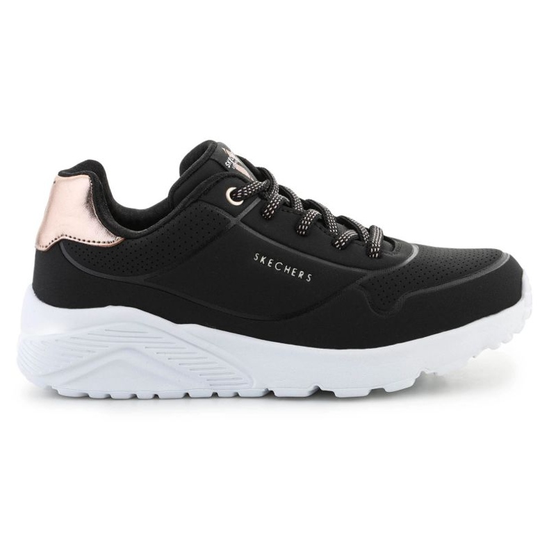 Zapatillas Skechers Uno Lite Metallic Mode 310384L-BLK negro