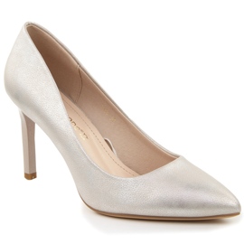 Salón stilettos oro perla Sergio Leone 1339 dorado