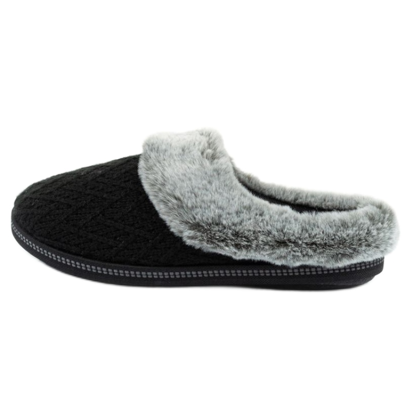 Skechers Pantuflas aislantes para mujer 167225/BLK negro