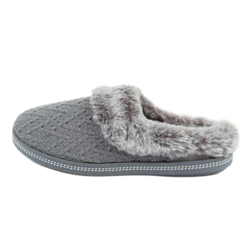 Skechers 167225/GR Pantuflas aislantes para mujer, gris