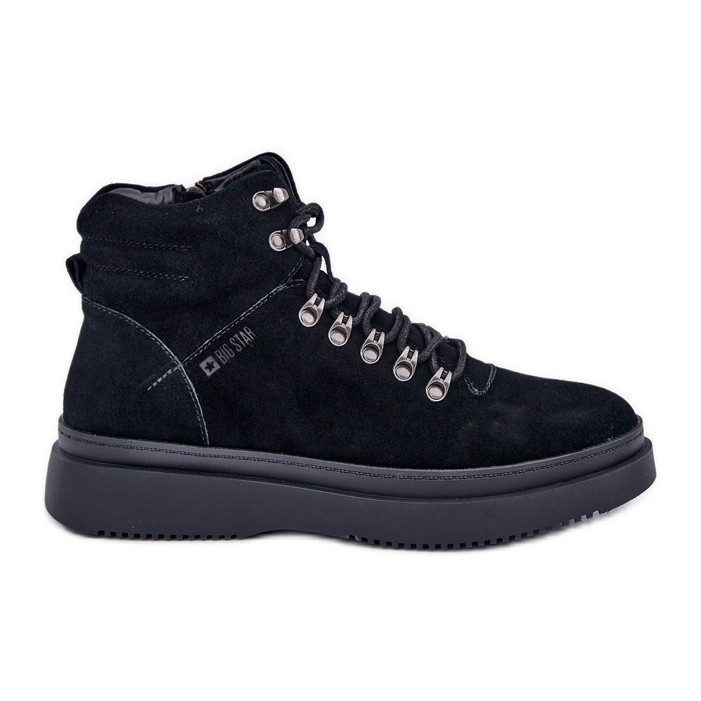 Botas aislantes de ante para hombre Big Star OO174187 Negro Botas aislantes de ante para hombre Big Star OO174187 Negro