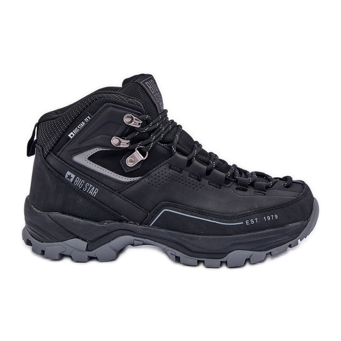 Zapatos Trekking Hombre Big Star OO174341 Negro