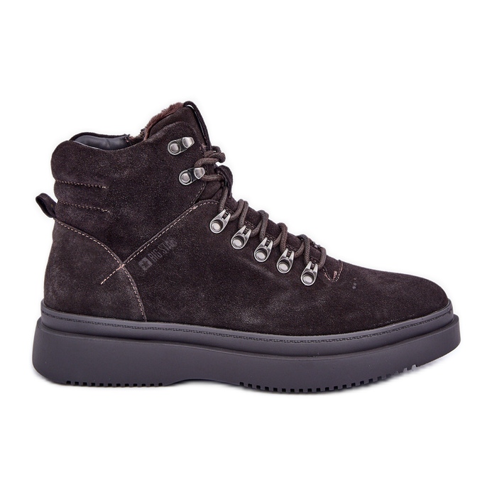 Botas aislantes de ante para hombre Big Star OO174189 Marrón