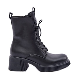 Botas Mujer Piel Natural Aislante Vinceza 66671 Negro