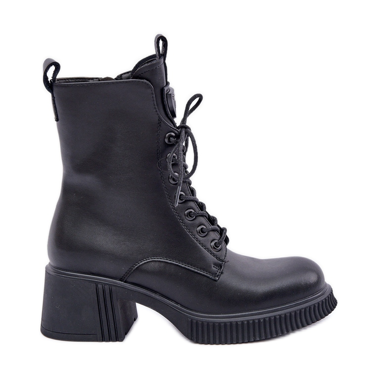 Botas Mujer Piel Natural Aislante Vinceza 66671 Negro