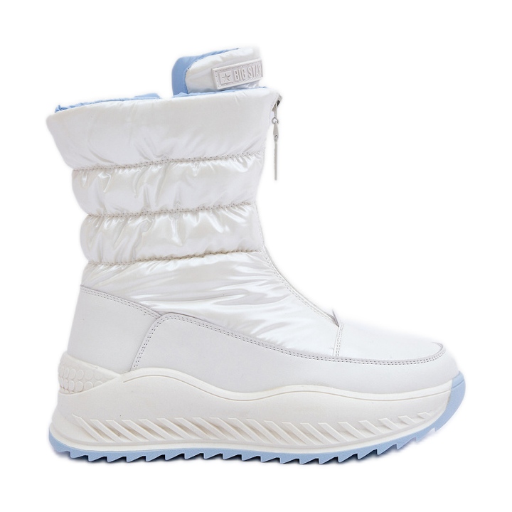 Botas de nieve Big Star de mujer con pelo OO274A396 Blanco