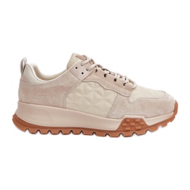 Zapatillas Mujer Piel Big Star OO274A315 Hi-Poly System Beige