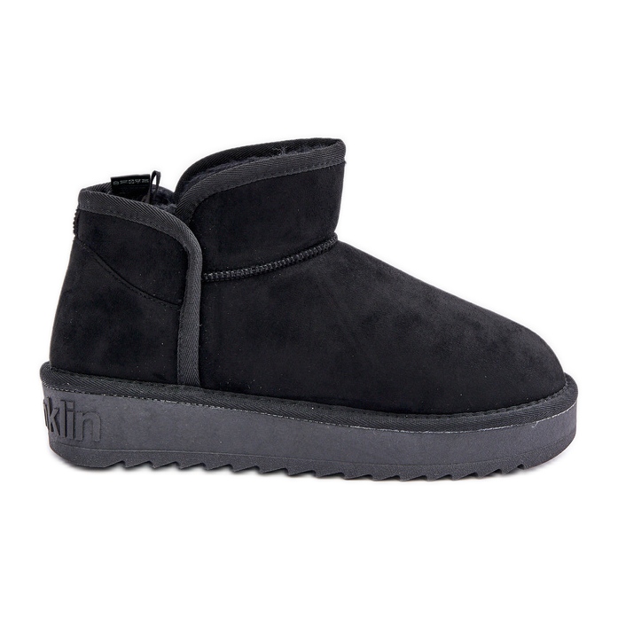 Botas de nieve con plataforma para mujer D.Franklin DFSH370010 Negro
