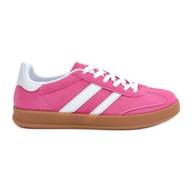 Zapatillas deportivas bajas para mujer, rosa