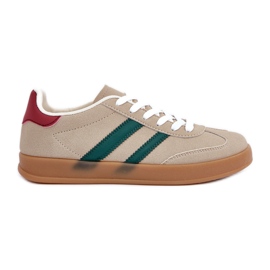 Zapatillas Deportivas Bajas para Mujer, Beige