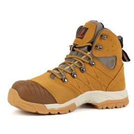 Botas de trabajo para hombre con puntera de composite URGENT 135/S3 amarillo