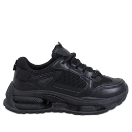 Zapatillas de mujer, calzado deportivo negro.