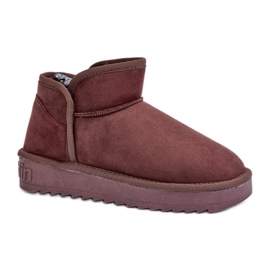 Botas de nieve aislantes para mujer D.Franklin DFSH370010 marrón