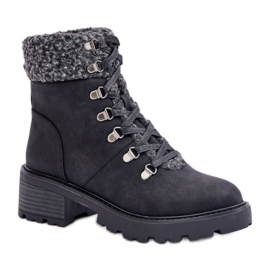 Tramperos aislados de mujer MD1055-1 negro