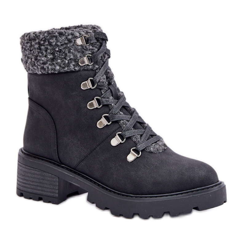 Tramperos aislados de mujer MD1055-1 negro