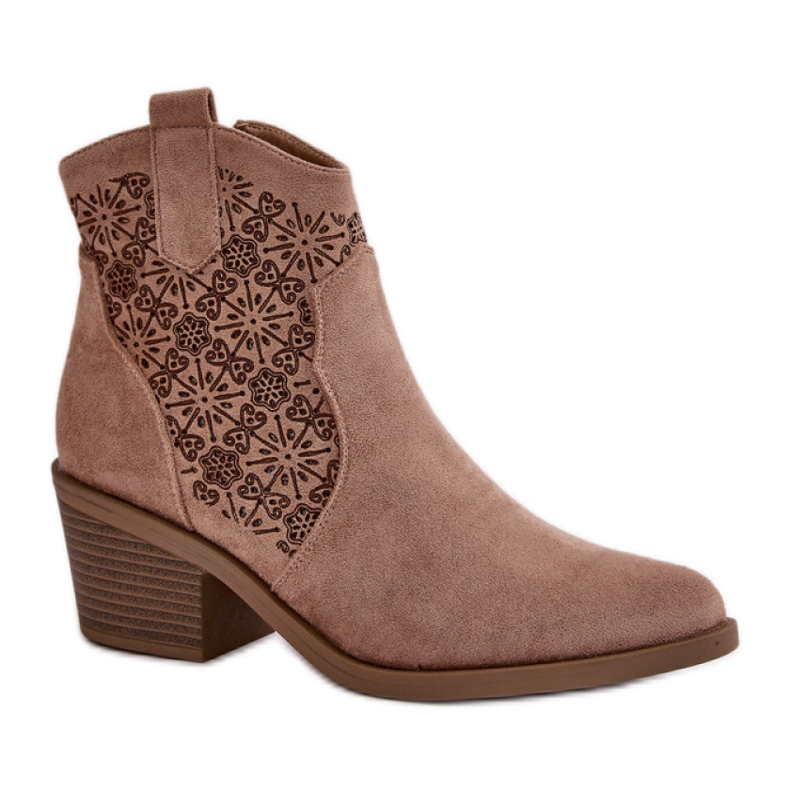 Botas de mujer S.Barski HY42-944 beige