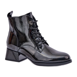 Botas Mujer Charol Da JC42-53 negro