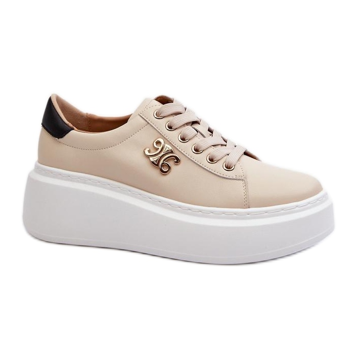 Calzado deportivo para mujer Y138-8 beige