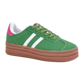 Zapatillas Deportivas Mujer EV-508 verde