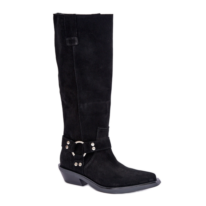 Botas cowboy sin aislamiento Zazoo 3656, negro