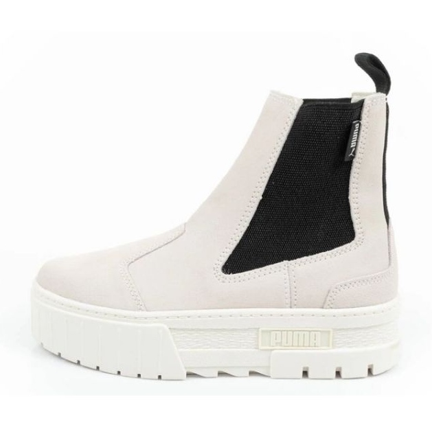 Puma Mayze Chelsea Zapatos de gamuza 382829 02 beige