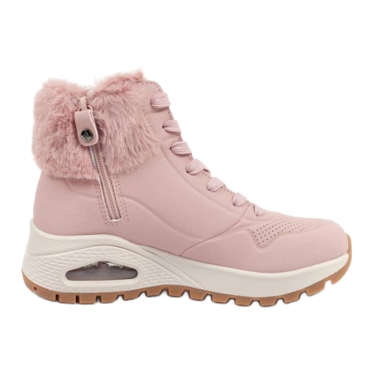 Skechers Uno Rugged 167274/BLSH Zapatos con pelo, rosa rosado