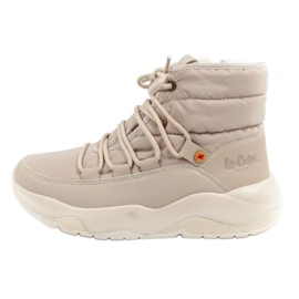 Lee Cooper LCJ-24-03-3065L Botas de nieve aislantes, beige